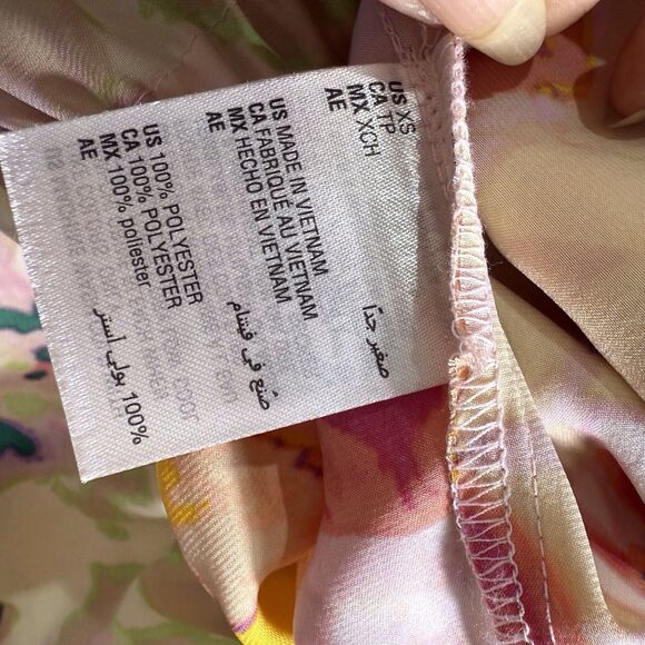 Bar III Women's Spring Floral Sleeveless‎ Self-Tie Jumpsuit Sz XS Wedding Guest - Picture 9 of 16